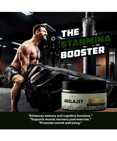 Original Himalayan Shilajit Resin 50g - 100% Pure Fulvic & Humic Acid Minerals - Immune System & Vitality Booster - Vegan - Elite Standard - Buy Online on GoSupps.com