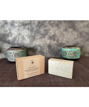 BILEGANCE NATURAL EXFOLIATING SOAP WITH ORGANIC Argan Oil 100g