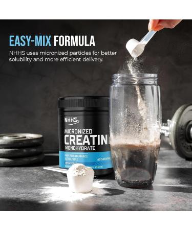 Micronized Creatine Monohydrate Supports Strength & Muscle Performance | Ultra-Pure Unflavored 60 Servings 300 Grams Made in USA Gluten-Free Non-GMO 10.58 Ounce (Pack of 1) - Buy Online on GoSupps.com