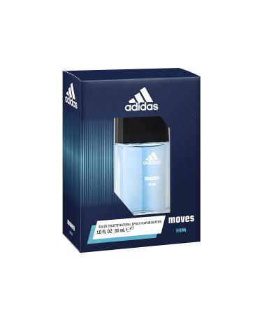 Adidas Moves for Him 1 Oz Giftable EDT Total Retail Value $22.00 Eau de Toilette 1 Fl Oz (Pack of 1) - Buy Online on GoSupps.com