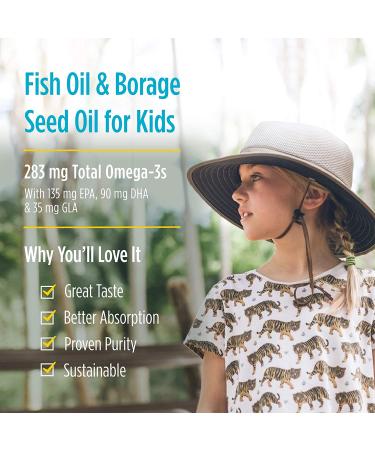 Nordic Naturals Complete Omega Junior - Lemon Flavored Mini Soft Gels for Ages 6-12 | 90 Count, 283 mg - Buy Online on GoSupps.com