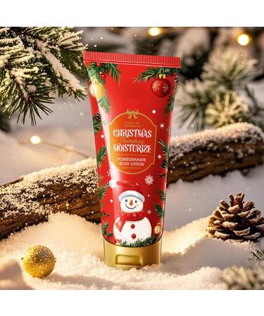 Christmas Gift Body Lotion with Pomegranate Shea Butter and Coconut Cream Red Pomegranate One Size One Size Red Pomegranate - Buy Online on GoSupps.com