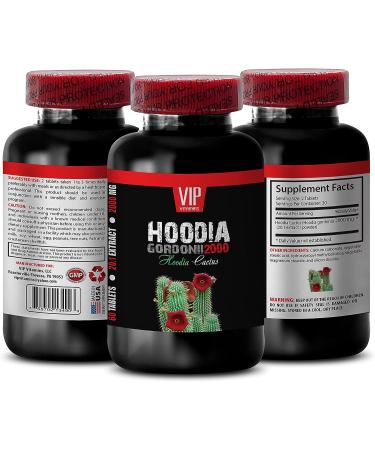 Super Hoodia Gordonii Power Extract 2000mg - Highly Effective Appetite Suppressant - 2 Bottles - Buy Online on GoSupps.com