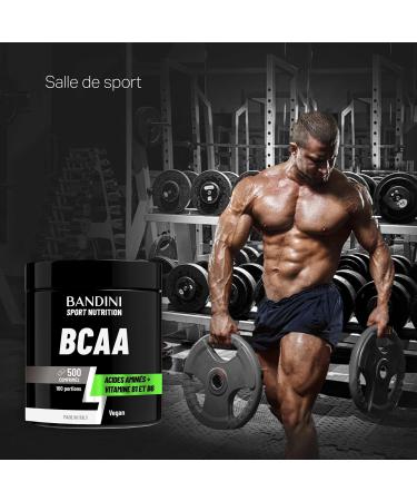  BANDINI Bandini BCAA + Vitamin B1 and B6 | 500 tablets 1000mg | Branched-Chain Amino Acids | Energy and Recovery Support - Buy Online on GoSupps.com