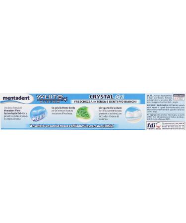 Mentadent Whitening Toothpaste 75ml | Brighten Your Smile | International Shipping Available - Buy Online on GoSupps.com