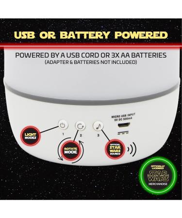 Star Wars Projection Light with Interchangeable Scenes - Night Light and Wall/Ceiling Decoration - Buy Online on GoSupps.com