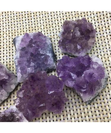 Natural Crystal Rough Amethyst Cluster Quartz Crystal geode Specimen raw Stone Home Decoration Full of Texture (Size : 500g) - Buy Online on GoSupps.com