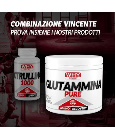 Buy WHY SPORT Citrullina 1000 - Citrulline Malate Supplement - 90 Tablets for Enhanced Performance | International Shipping - Buy Online on GoSupps.com