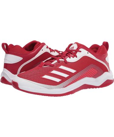 adidas Men's Fv9374 Baseball Shoe 13.5 Power Red/White - Lightweight and Durable - Buy Online on GoSupps.com