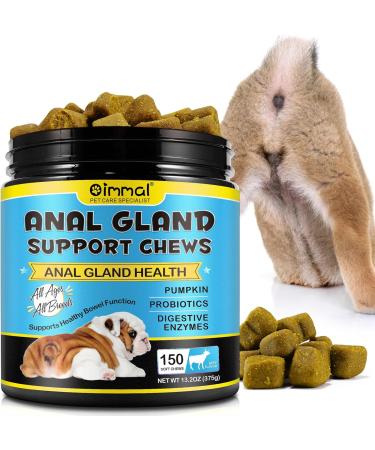 Anal Gland Support Supplement for Dogs 375G Dog Diarrhea Support Supplements Dog Analgland Digestive Support Supplement Treatment Chews & Healthy Bowel Function with Digestive Enzymes & Probiotics - Buy Online on GoSupps.com
