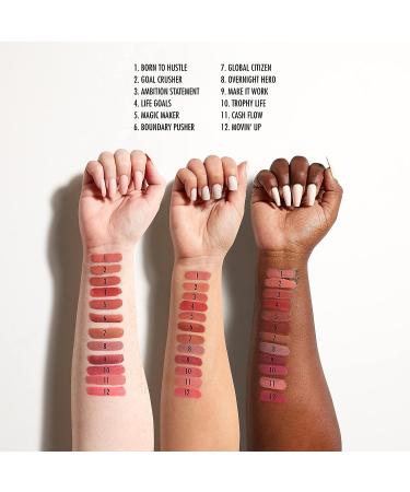 NYX Shine Loud Long-Lasting Liquid Lipstick & Clear Lip Gloss - Boundary Pusher (Warm Brown) - Buy Online on GoSupps.com