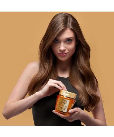 L'Or al Paris Nourishing Diamond Mask - Intensive Care for All Hair Types with Amino Acids & Essential Oils | Advanced Hair Science 250 ml - Buy Online on GoSupps.com