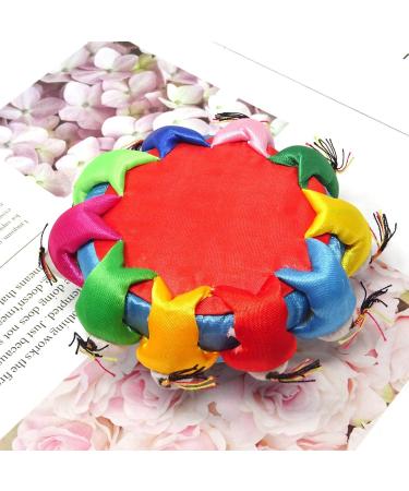 Honbay Handmade Chinese Traditional Style Needle Pin Cushion with 10 Kids (Blue) - Buy Online on GoSupps.com