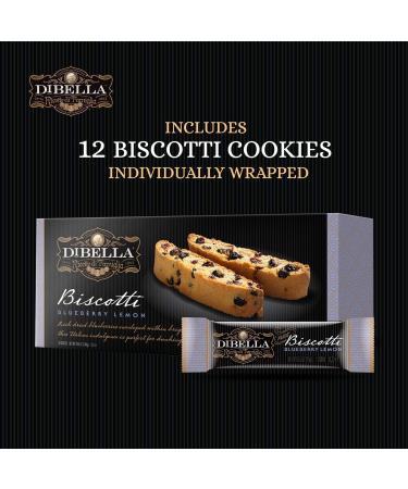 Buy DiBella Artisan Blueberry Lemon Biscotti Cookies | Authentic Italian Treats | International Shipping Available - Buy Online on GoSupps.com