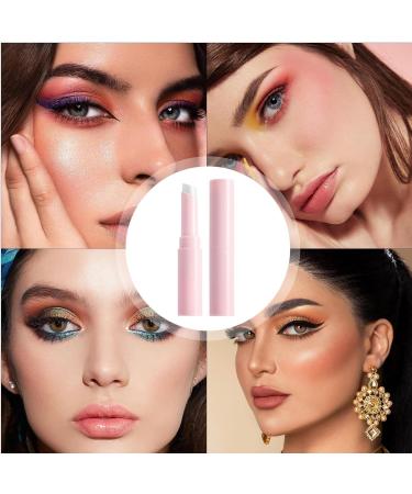 Jelly Glaze Eyeshadow Stick Crystal Clear Jelly Eyeshadow Shine Stick Multifunctional Makeup Accessory for Daily Use for Women Mothers and Daughters 01 - Buy Online on GoSupps.com