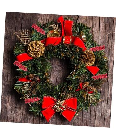 ABOOFAN 50pcs Flower Garland Fake Berry Stem Artificial Xmas Berry Stem Artificial Berry Christmas Tree Decor Christmas Berry Picks Artificial Berries Stems Red Fruit Branch - Buy Online on GoSupps.com