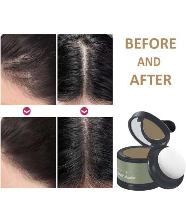  Bavooty Hair Root Powder Hair Powder Hair Concealer Volume Densifying Hair Root Repair for Women Men 4g (Light Brown) - Buy Online on GoSupps.com