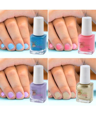 Karma Organic Certified Halal Kids Set - Vegan & Cruelty-Free Nail Polish (Pack of 4) - Buy Online on GoSupps.com
