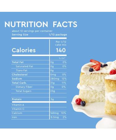 Duncan Hines Angel Cake Mix 453g - Light & Fluffy Cake Mix | Buy Online - Buy Online on GoSupps.com