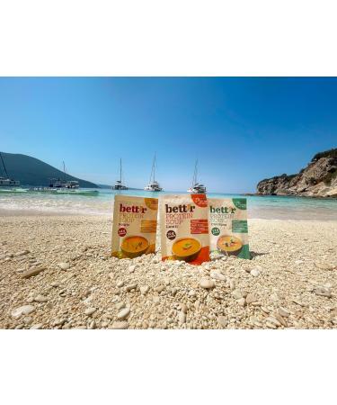 Bett r Bio Soupe Prot in e aux Lentilles Corail - 100% V g talienne sans Gluten sans Ar mes ni Colorants Artificiels - 16 x 30 g - Buy Online on GoSupps.com