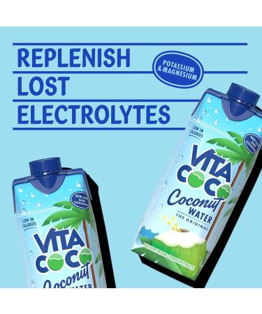 Vita Coco Pure Coconut Water Multipack - Pack Of 12 - Buy Online on GoSupps.com