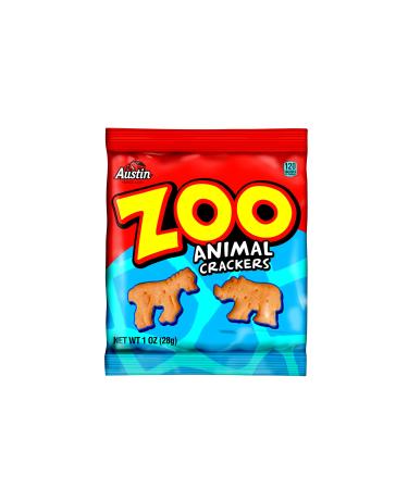 Kellogg's Austin Zoo Animal Crackers, 1 Ounce (Pack of 100)