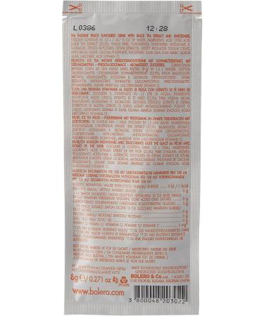Buy Bolero Ice Tea Peach 24x8g | Refreshing Low-Calorie Drink | No Deposit International Shipping - Buy Online on GoSupps.com
