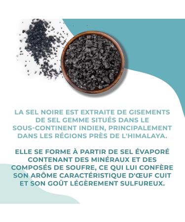 Himalayan Coarse Black Salt 100% Natural Kala Namak Salt No Additives No Refining. | Egg Taste | Higher Content Of - Buy Online on GoSupps.com