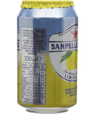  San Pellegrino San Pellegrino Limonata Pack of 24 boxes of glittery lemon 330 ml - Buy Online on GoSupps.com