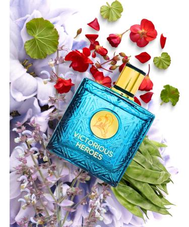 VICTORIOUS HEROES EAU DE TOILETTE 3.4 FL. OZ. Aromatic Fougere fragrance for men. - Buy Online on GoSupps.com