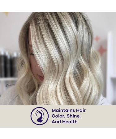 BRA Purple Shampoo & Toning Treatment Set - Acai & Barbados Cherry for Blonde Platinum Gray Ash Silver Hair - 8.33 fl oz | International Shipping Available - Buy Online on GoSupps.com