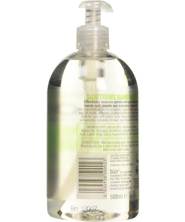 Bio-D Anti Bacterial Hand Wash with Lime and Aloe - 500 ml (Pack of 1) - Buy Online on GoSupps.com