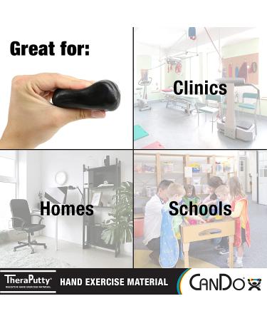 Cando - 265441 - 265441 CanDo TheraPutty Plus Antimicrobial  6 Piece Set  4 oz - Buy Online on GoSupps.com