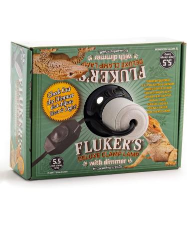 Fluker's Repta-Clamp 5.5 Ceramic Lamp with Dimmable Switch - Ideal for Reptile Lighting - Buy Online on GoSupps.com