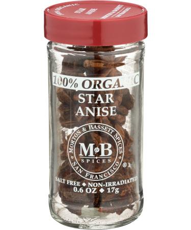 MORTON & BASSETT Organic Star Anise, 0.6 OZ