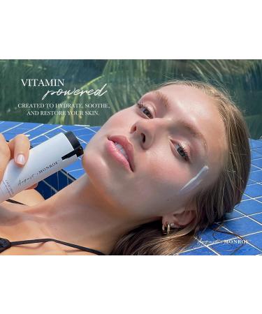 August Monroe Calm Cream - Vegan Face Moisturizer with Vitamin B3 Hyaluronic Acid & Niacinamide for All Skin Types | Hydrate Soothe & Restore (30ml - Buy Online on GoSupps.com