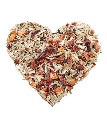 Organic Strawberry Fruit Tea - Tea in Love - 100g Loose Leaf Peppermint Blend - Refreshing & Fruity Experience - Buy Online on GoSupps.com
