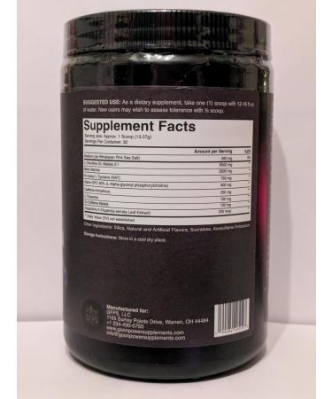 GOON Power Pre-Workout Powder Raspberry Rampage | 350mg Caffeine Energy & Focus | Pumps & Endurance Formula | Veteran-Owned | 30 Servings - Buy Online on GoSupps.com