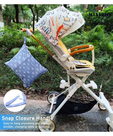 MIXIDON Waterproof Wet Dry Bag - Baby Items & Swimsuit Organizer | Pattern 11 - Buy Online on GoSupps.com