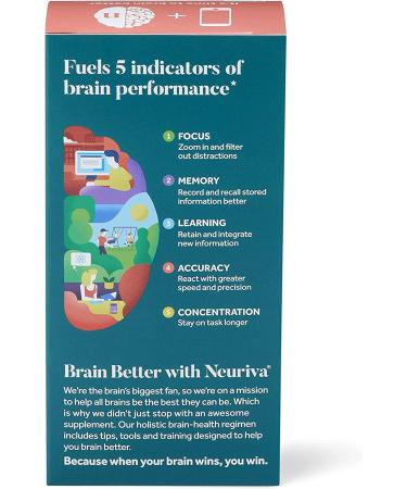 Schiff Neuriva Brain Performance 30 Capsules | Enhance Focus & Clarity - Buy Online on GoSupps.com