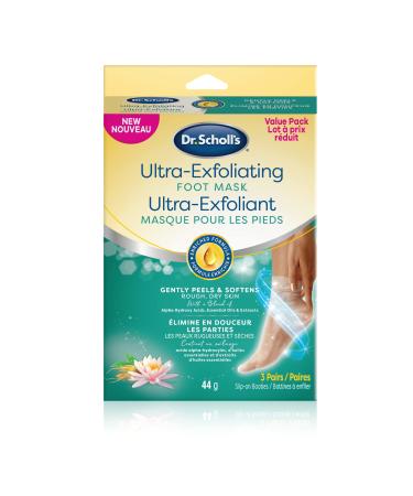 Dr. Scholl's Ultra Exfoliating Foot Mask 3-pack