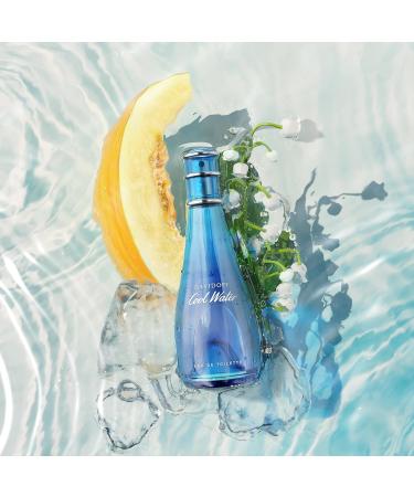 DAVIDOFF Cool Water Eau de Toilette Fresh Floral Women's Perfume With Notes of Watermelon Lily of the Valley & Musk Long Lasting Fragrance 3 piece set (1.6 fl oz. + 1.6 fl oz. + 1.6 fl oz.) - Buy Online on GoSupps.com