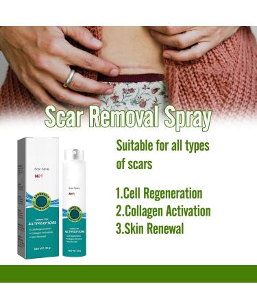 Heal Scar Care Spray | Advanced Formula for All Scar Types | 80g - International Shipping Available - Buy Online on GoSupps.com