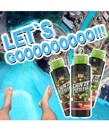 Buy Crazy Train Non-Alcoholic Energy Shot - Boost Your Day with Psycho Pharma's Unique Formula - Buy Online on GoSupps.com
