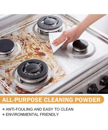 Powerful Kitchen All-Purpose Powder Cleaner Strong Decontamination Cleaning Powder Kitchen Stubborn Stains Cleaner Household Foam Rust Remover Kitchen All-Purpose Cleaning Powder (250g) - Buy Online on GoSupps.com