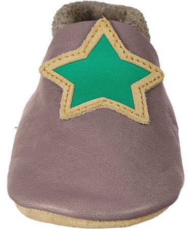 Sterntaler Boy's Grey Baby Booties Boots - Size 4.5/5.5 UK Child | Eisengrau 5201906 - Buy Online on GoSupps.com