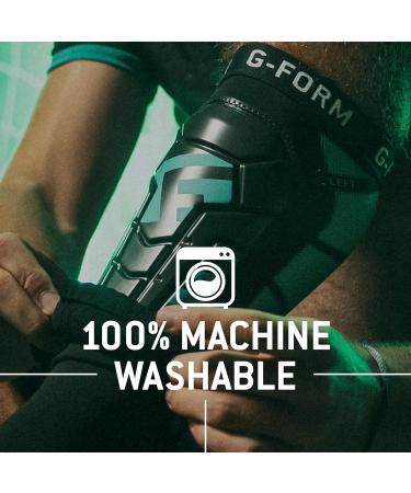 G-Form Pro-S Vento CE Football Shin Guards Black/Mint L | Lightweight Protection for Soccer Players - Buy Online on GoSupps.com