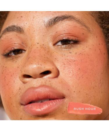 BeachPlease Tinted Balm RUSH HOUR in Sun-Kissed Peach | Dewy Finish | Multi-Purpose Cheek and Lip Cream Blush - Buy Online on GoSupps.com