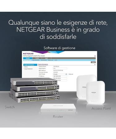 NETGEAR 24-Port Gigabit Ethernet Smart Managed Pro Switch (GS724Tv4) - with 2 x 1G SFP  Desktop/Rackmount  and ProSAFE Lifetime Protection - Buy Online on GoSupps.com