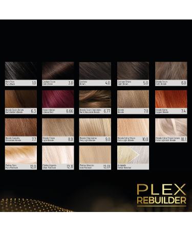 Il Salone Milano Plex Rebuilder Permanent Hair Color Cream - Iced Platinum Dye Kit - Professional Salon Quality - Protects & Restructures - Paraffin, Paraben, Ethyl Alcohol Free - Buy Online on GoSupps.com